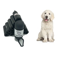 G-MOTIONS PARENCE – Reise-Kotbeutel für Hunde – mit Spender und Clip für Leine – Spender mit 20 Packungen mit 15 Beuteln – Caca-Tasche schwarz PARSC01