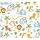 ascreation Vliestapete Little Love 64 cm x 10 m PVC-frei bunt/gelb/grün/blau/weiß 381152