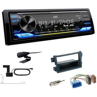 JVC DAB+ Bluetooth USB inkl. Antenne Autoradio für Suzuki Splash 2008-2014