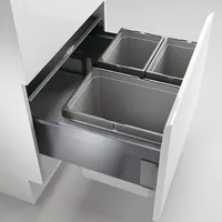Naber Cox® Base 360 K/600-3, Abfallsammler für Frontauszüge ohne