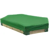 Hörby Bruk Abdeckplane für Sandkasten Länge 210 cm, Plane mit Ösen, Schutzplane