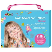 avenir international limited Nagelsticker & Tattoos Meerjungfrau