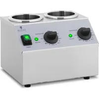 Royal Catering Saucenwärmer 2 x 1 L - Bedienfeld