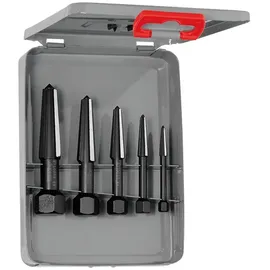 Rennsteig Schraubenausdrehersatz 5-teilig in Textiltasche mit Doppelschneide 5