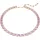 Swarovski Millenia Kette ohne Anhänger Gold / Lila