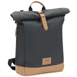 Fillikid Wickelrucksack Rolltop Berlin grau
