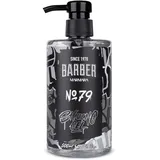 barber marmara Rasiergel Männer No.79 - Herren transparent 500ml - Shaving Gel Men - für eine präzise Rasur der Bartkonturen - optimales Gleiten - Kühlt die Haut - mit Pumpenspender