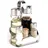 APS Menage PRO 13 x 11 cm Höhe 19 cm Set mit Essig- und Öl-Flasche Salz- und Pfefferstreuer Zahnstocherspender Edelstahl