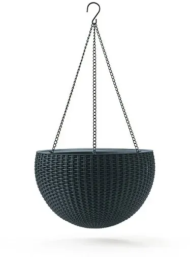 KETER Rattan hängenden Blumentopf 8.6L