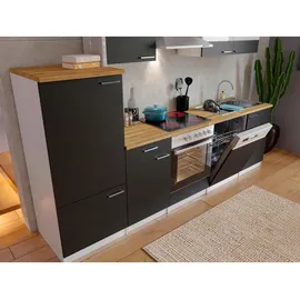 Respekta Küchenzeile ohne E-Geräte 280 cm