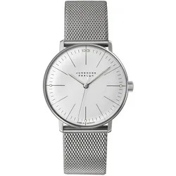 Junghans 27/3004.46 max bill Unisex-Armbanduhr Handaufzug mit Saphirglas