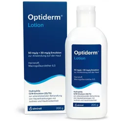 Optiderm Lotion bei Juckreiz und trockener Haut