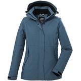 KILLTEC Damen Funktionsjacke/Outdoorjacke mit abzippbarer Kapuze KOW 37 WMN JCKT, sturmblau, 40,