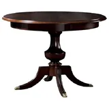 Xlmoebel Esstisch Runder Echtholz Esstisch im klassischen Barock-Stil für das Esszimmer. (Klassischer Tisch Rundtisch Tische Esstisch - Model V-8), Hergestellt in Europa braun