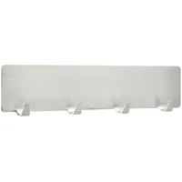 Wenko Hakenleiste Silber 19 x 4,2 x 2 cm