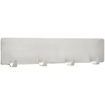 Wenko Hakenleiste Silber 19 x 4,2 x 2 cm