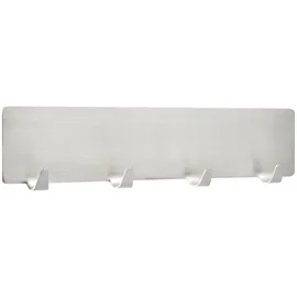 Wenko Hakenleiste Silber 19 x 4,2 x 2 cm