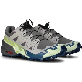 Salomon Speedcross 6 Herren Castlerock/Lime Cream/Poseidon 46 2/3