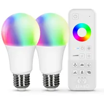 Müller-Licht tint Starter-Set LED-Birne 2 St. mit Fernbedienung