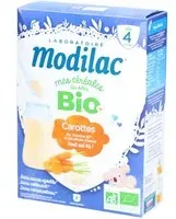 Modilac Mes Céréales Du Soir Bio Poudre 250 g