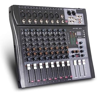 G-MARK MR-80S Professionelle mischpult dj 8 Kanal Stereo Sound Mischpult USB Bluetooth Aufnahme Computer wiedergabe Phantomspeisung USB Digital Audio Mixer Verstärker