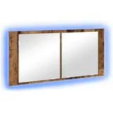 vidaXL Altes Holz 100 cm braun