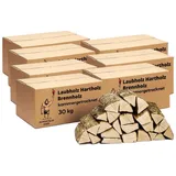 Neandertaler Feuer Kaminholz Brennholz Grillholz Hartholz Feuerholz Holz für Grill Kamin Firewood, 210 kg 210 kg
