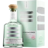 tres generaciones Tequila Plata 100% Agave Azul