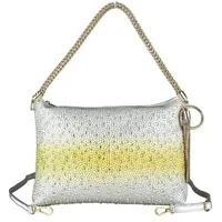 COLLEZIONE ALESSANDRO Bling Abendtasche Damen Taschenbörse gelb