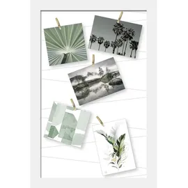 the wall - the art of framing ag Bilderrahmen Multi Mini Clip weiß 40x50 cm 1 St.