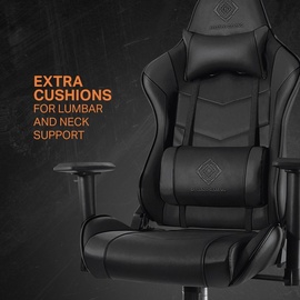 deltaco GAM-096 Gaming Chair schwarz