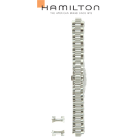 Hamilton Metall Rail Road Band-set Edelstahl H695.404.100 - silber