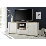 HBZ Meble Romance Lowboard Holzwerkstoff in Sibiu Lärche/San Remo hell - Sibiu lärche,