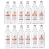 12 Flaschen Acqua Panna Mineralwasser a 0,75 L inkl EINWEGPFAND San Pellegrino