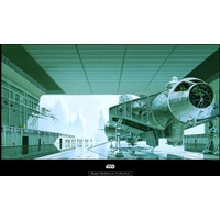 KOMAR Wandbild Star Wars Shuttle 70 x 50 cm