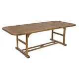 BIZZOTTO Ausziehtisch Noemi 180/240x100cm Rechteckig Akazienholz Innen- und Außenbereich