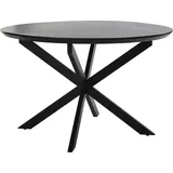 byLIVING Esstisch OREGON, Breite 120 cm, schwarz