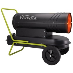 TroniTechnik Heizgerät Diesel Heizkanone, Heizgerät TT-HK-242,20kW Leistung,integrierter Tank, 20000 W, integrierte Druckanzeige, hitzeresistente Stahlkammer grün|schwarz