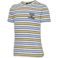 Hummel Happy Me Kurzarm-t-shirt - Cerulean 104