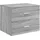 vidaXL Badezimmerschrank, Badezimmerschrank (44.50 x 44,5 x 50 cm