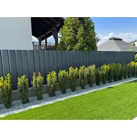 Zaunlatten H21 Gartenzaun, Stahlzaun Metallzaun