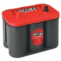 Optima Red Top RT C - 4.2, 12V 50Ah, AGM Starterbatterie, Spiralcell Technologie
