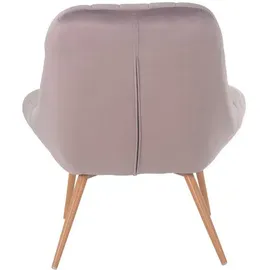 SalesFever Loungesessel XXL 76x85cm Samt,