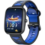 Smartwatch Kinder mit Telefonfunktion Wasserdicht Fitnessuhr: 1.75'' Kinder Smart Watch mit Schrittzähler Sport Telefonieren Kinder Fitness Tracker Uhr mit Wecker Armbanduhr für iPhone Android iOS