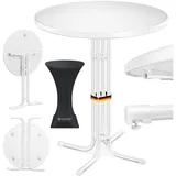 Kesser Gastro Stehtisch Ø 80 x 72 cm Weiß
