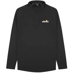 ellesse Herren Langarm-Shirt BOVARO - Fitness, Sport, Stehkragen, Zipper, Logo Schwarz L