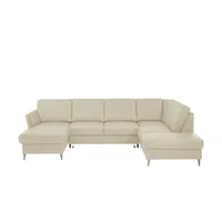meinSofa Wohnlandschaft  Veit ¦ creme ¦ Maße (cm): B: 305 H: 90 T: 204.0