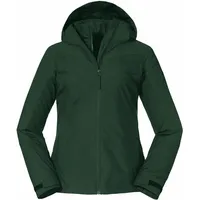 Schöffel Damen Doppeljacke 3in1 Jacket Yekuro WMS, Größe 40 in Grün dark jade