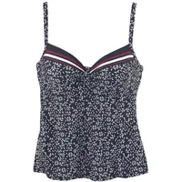 LASCANA Bügel-Tankini-Top Damen Blau 36 Cup C