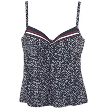 LASCANA Bügel-Tankini-Top Damen Blau 36 Cup C